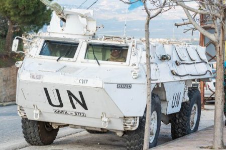 حمله صهیونیست‌ها به صلح‌بانان سازمان ملل در لبنان