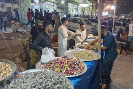 بازارچه سنتی کیان محل ارزان فروشی آجیل “عید سعید فطر” در اهواز