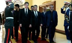 نیچیروان بارزانی رئیس اقلیم کردستان و مسرور بارزانی نخست وزیر اقلیم کردستان وارد تهران شدند